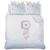 Parure de lit imprimée 100% coton, attrape coeur Blanc 3 - vertbaudet enfant 