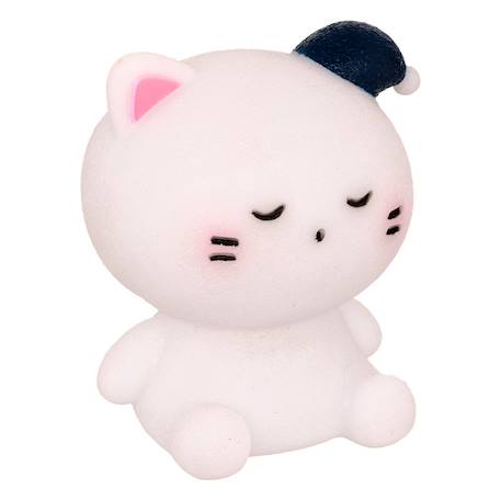 Veilleuse souple chat h.9cm à piles Blanc 1 - vertbaudet enfant 