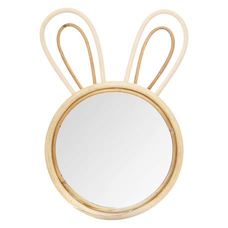 Miroir lapin en bambou - kenai Beige 2 - vertbaudet enfant 