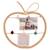 Porte-photos pomme en rotin - gaius Beige 2 - vertbaudet enfant 
