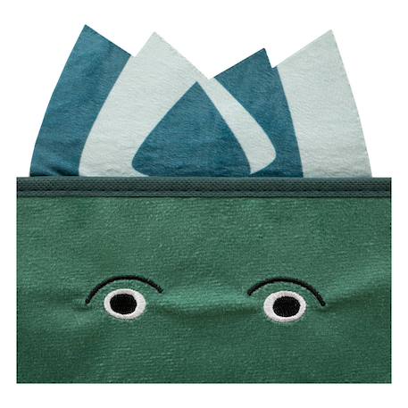 Panier de rangement pliable dinosaure - cori Vert foncé 4 - vertbaudet enfant 