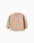 Pull en maille avec carrés brodés Beige 2 - vertbaudet enfant 