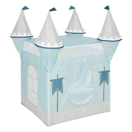 Tente pop-up - château de princesse Bleu+Rose 2 - vertbaudet enfant 