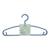 Lot de 6 cintres enfant blanc plastique Blanc+Bleu+Gris+Jaune+Rose+Vert 4 - vertbaudet enfant 