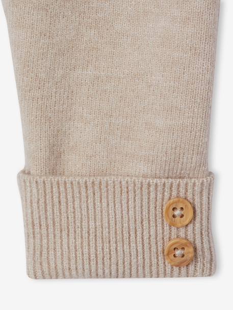 Ensemble 3 pièces bébé fille beige chiné 7 - vertbaudet enfant 