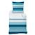 Parure de lit imprimée 100% coton, tendance océane Bleu 5 - vertbaudet enfant 