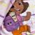 Plaid polaire imprimé, dora aile Rose 3 - vertbaudet enfant 