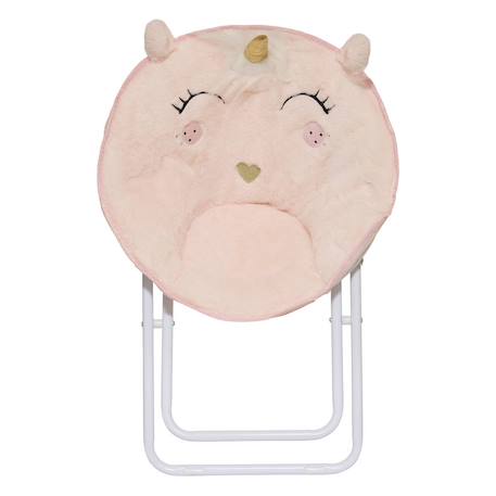 Fauteuil enfant pliant - licorne Blanc 5 - vertbaudet enfant 