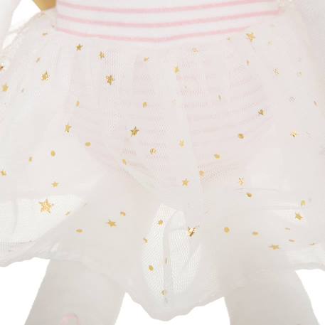 Peluche lapin glitter - zoé Blanc 4 - vertbaudet enfant 