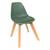 Chaise design scandinave pieds hêtre - baya Blanc+Rose+Vert clair 10 - vertbaudet enfant 