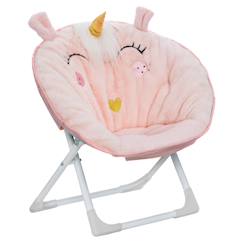 Chambre et rangement-Fauteuil enfant pliant - licorne