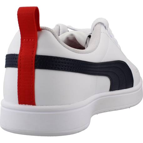 Basket à lacets rickie jr – confort et style junior Blanc+Blanc white 9 - vertbaudet enfant 