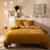 Housse de couette unie en coton, gaze de coton Blanc+Caramel+Chocolat+Lichen+Naturel 7 - vertbaudet enfant 