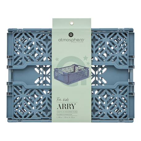 Cagette pliante à poignées - arry Beige+Bleu+Jaune+Lilas+Rose+Terracotta+Vert clair 8 - vertbaudet enfant 