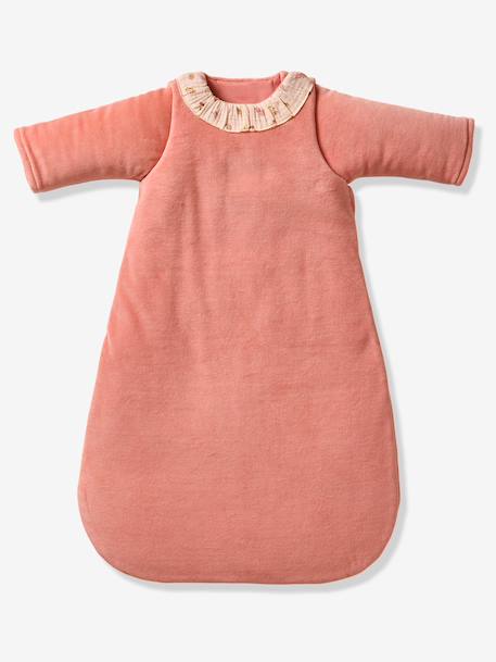 Gigoteuse manches longues velours Cocotte rose pêche 6 - vertbaudet enfant 