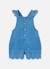 Salopette fille denim Bleu 1 - vertbaudet enfant 