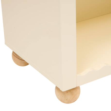 Bibliothèque 2 cases - bouli Beige 4 - vertbaudet enfant 
