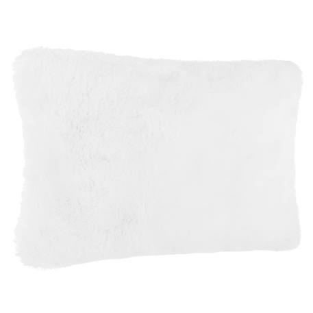 Coussin fausse fourrure - izie Blanc 1 - vertbaudet enfant 