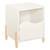 Table de chevet - douceur Blanc+Rose 2 - vertbaudet enfant 