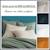 Housse de couette unie en coton, coton lavé Bleu glacier+Bleu nuit+Caramel+Lichen+Lin+Miel+Nude+Terre cuite 24 - vertbaudet enfant 