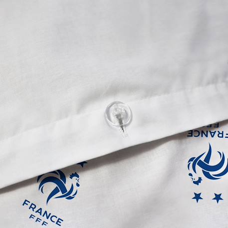 Parure de lit imprimée 100% coton, fff classic Blanc 5 - vertbaudet enfant 