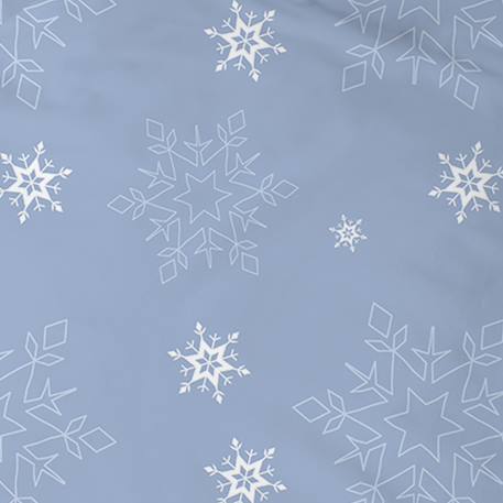 Parure de lit imprimée 100% coton, disney home frozen frozenia Bleu 6 - vertbaudet enfant 