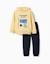 Ensemble sweat et pantalon de jogging avec imprimé Jaune 1 - vertbaudet enfant 