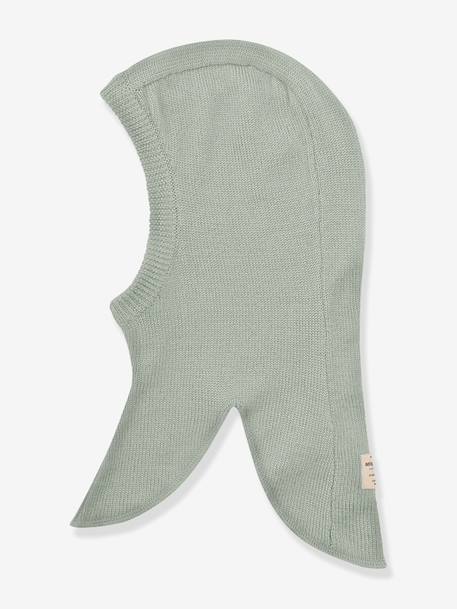 Garçon-Accessoires-Bonnet, écharpe, gants-Cagoule légère en laine mérinos MATKEA enfant MINI A TURE