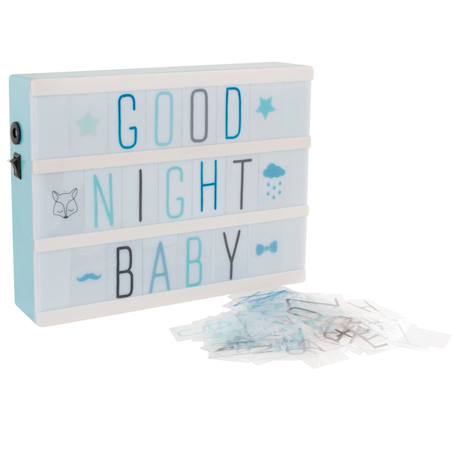 Lampe boîte lumineuse - koro Bleu+Rose 8 - vertbaudet enfant 