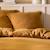 Set de 2 taies d'oreiller unies en coton, gaze de coton Bleu horizon+Bleu paon+Caramel+Chocolat+Lichen+Terre cuite 15 - vertbaudet enfant 