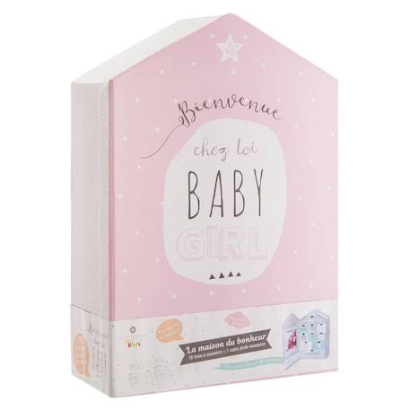 Coffret de naissance souvenirs maison 10 tiroirs - villa Rose+Vert 9 - vertbaudet enfant 