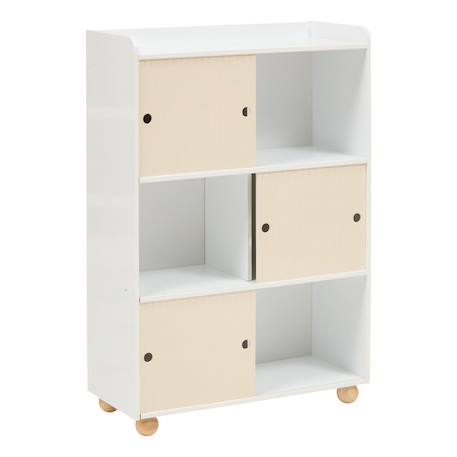 Meuble de rangement portes coulissantes - bouli Beige 2 - vertbaudet enfant 