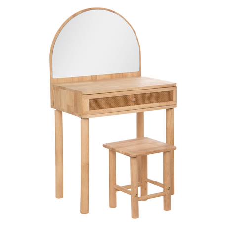 Coiffeuse et tabouret enfant - robin Beige 2 - vertbaudet enfant 