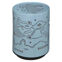 Linge de maison et décoration-Décoration-Veilleuse à pile push trendy h.13cm métal
