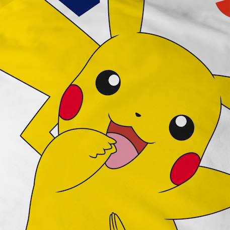 Parure de lit imprimée + drap housse 100% coton, pokemon ziggy Blanc 6 - vertbaudet enfant 