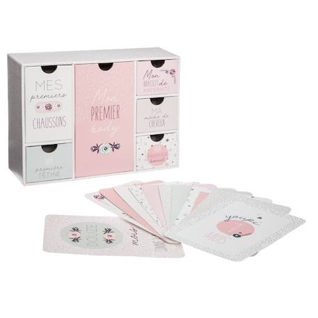 Coffret cadeau de naissance - mon premier Bleu+Rose 4 - vertbaudet enfant 