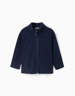-Veste en polaire à col montant