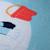 Cape de bain imprimée 100% coton, bluey hourra Bleu ciel 4 - vertbaudet enfant 