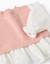Pull bi-matière en maille et coton Rose clair 3 - vertbaudet enfant 