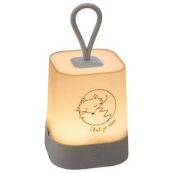 -Veilleuse sur batterie h.16cm silicone avec poignée