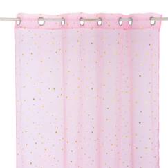 Linge de maison et décoration-Décoration-Voilage-Rideau-Voilage enfant étoiles dorées - demoiselle
