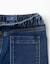Pantalon de jogging en jean avec cordon de serrage et 5 poches Bleu foncé 3 - vertbaudet enfant 