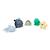 Jouet de bain enfant orta 9,5x9,5x11cm bleu Bleu 2 - vertbaudet enfant 