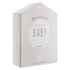 Linge de maison et décoration-Décoration-Objet déco-Coffret de naissance souvenirs maison 10 tiroirs - villa