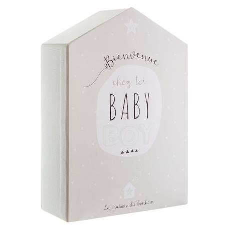 Coffret de naissance souvenirs maison 10 tiroirs - villa Rose+Vert 7 - vertbaudet enfant 