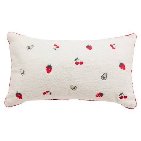 Coussin enfant fruits - fraci Blanc 1 - vertbaudet enfant 