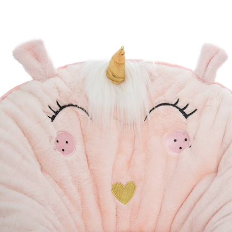 Fauteuil enfant pliant - licorne Blanc 2 - vertbaudet enfant 