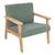 Fauteuil enfant en bouclette - basile Blanc+Vert celadon+Vert céladon 12 - vertbaudet enfant 