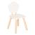 Chaise de table enfant - douceur Beige+Blanc 6 - vertbaudet enfant 