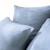 Set de 2 taies d'oreiller unies en coton, gaze de coton Bleu horizon+Bleu paon+Caramel+Chocolat+Lichen+Terre cuite 4 - vertbaudet enfant 
